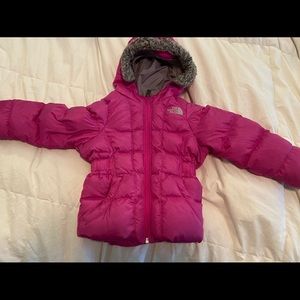 Down The North Face coat